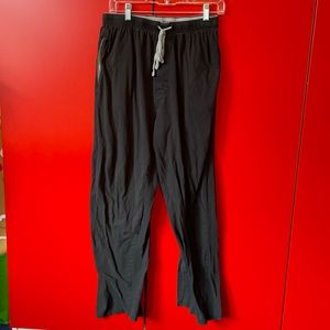 Black pajama pants